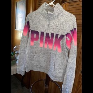 Victoria Secret PINK half-zip Pullover
